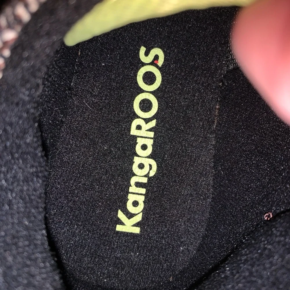 New without Box Black Neon Green Size 9.5 Lotus-One KangaRoos Lace Up Sneaker